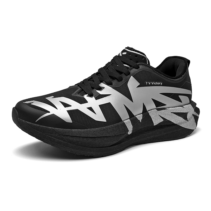 Badminton Shoes - รองเท้าวิ่งผู้ชาย แผ่นคาร์บอน น้ำหนักเบา ระบายอากาศได้ดี รองรับแรงกระแทก สำหรับเทนนิส