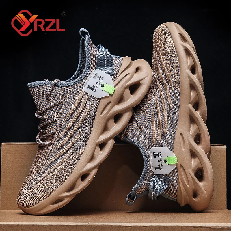YRZL ผู้ชายกีฬารองเท้าวิ่งสีดํ - Badminton Shoes บทวิจารณ์และราคา